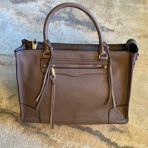 Rebecca Minkoff Regan Satchel Minik Leather Tote- NWT perfect color